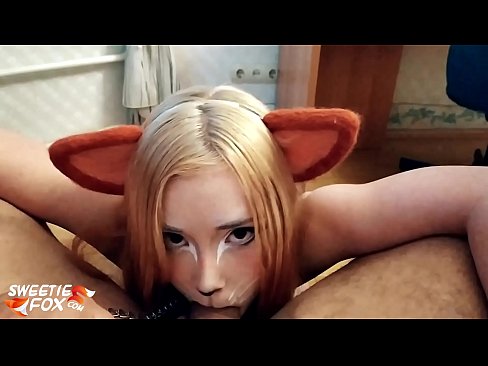 ❤️ Kitsune ngelek kontol jeung cum dina sungut nya ❤❌ video porno di urang